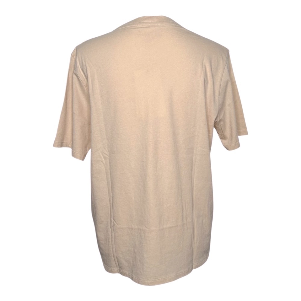 Sezane LA CHAMADE T-SHIRT Heart Medium Quiet Luxury Paris L NWT - Picture 3 of 12